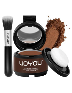 Polvo para Retoque de Raíces UOYOU 4g Rubio Oscuro