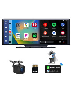 Pantalla Táctil 10.26" Epronic Carplay 4K con Cámara 1080P