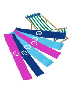 Bandas para Toallas Bizooth 6 Piezas Silicona a Prueba de Viento