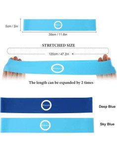 Bandas para Toallas Bizooth 6 Piezas Silicona a Prueba de Viento 2