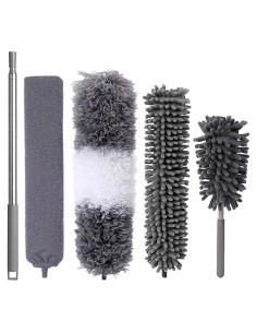 Kit de Plumeros de Microfibra VOOVAO 5 PCS con Extensión