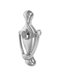 Aldaba de puerta Housoutil con mirilla y visor 160 latón antiguo