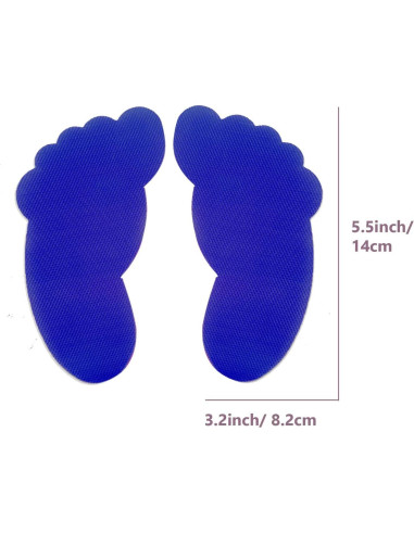 Marcadores de Alfombra Unixing 48PCS en Forma de Pie Nylon