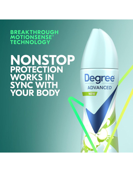 Desodorante Antitranspirante Degree 72h Manzana y Gardenia 3x107g