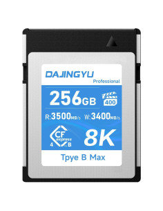 Tarjeta de Memoria CFexpress 256GB Dajingyu Tipo B 3400MB/s