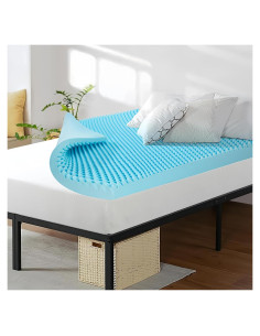 Colchón de Espuma Viscoelástica GJQ 10 cm con Gel Refrigerante