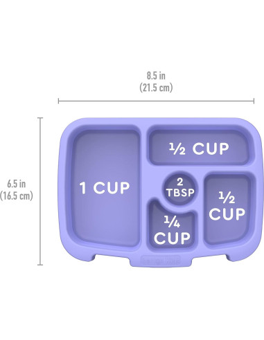 Bandeja Bentgo Kids Prints Unicornios - 5 Compartimentos