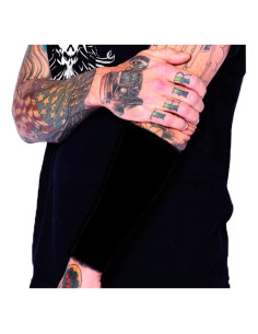 Manga de Tatuaje Tat2X Ink Armor 22.86 cm Negro - Antideslizante