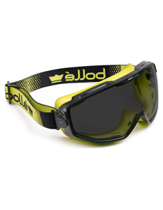 Gafas Universales Antiarañazos y Antivaho Platinum - Negro/Amarillo