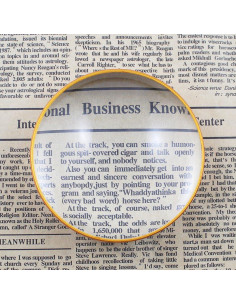 Lupa de Cristal 3X y 5X Ylucky con Peso de Papel 2