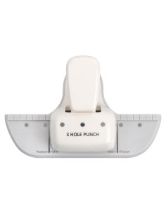 Perforadora de 3 Agujeros Bira Craft Mini 4 Hojas