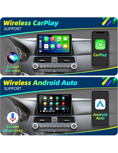 Radio Android 10.2" para Honda Accord 2008-2011 Carplay Bluetooth