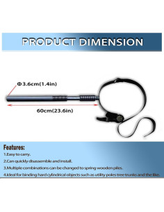 Muñeco de Wing Chun RISANXUN para entrenamiento de artes marciales 2