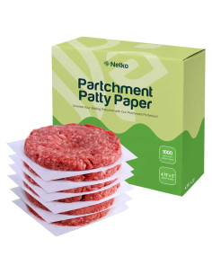 Papel Patty Netko - 1000 Hojas de Papel Encerado 12.7x12.06 cm