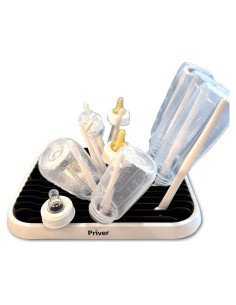 Estante para Secar Biberones Priver - Ahorra Espacio, Blanco