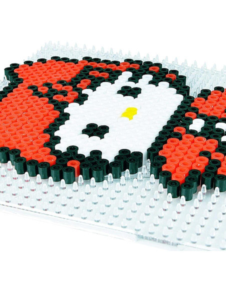 Conjunto de Tableros de Perlas Fuse Allazone 16 PCS 14x14 cm