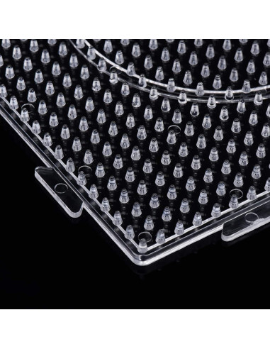 Conjunto de Tableros de Perlas Fuse Allazone 16 PCS 14x14 cm