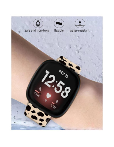 Banda Deportiva Silicona LNZLKING para Versa 4/3 y Sense 2