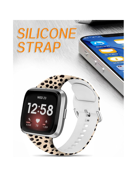 Banda Deportiva Silicona LNZLKING para Versa 4/3 y Sense 2