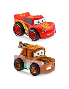 Conjunto de Vehículos Acrobáticos Disney Cars - Lightning McQueen y Tow Mater
