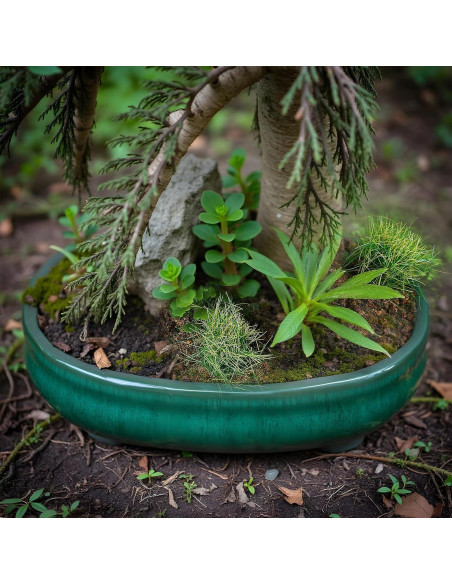 20 Piezas Hierba Estática Verde HekouJiub para Dioramas