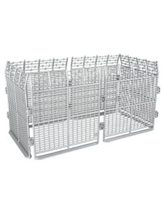 Juego de 6 Cercas de Campo Drifts Shamjina 13x13.5cm