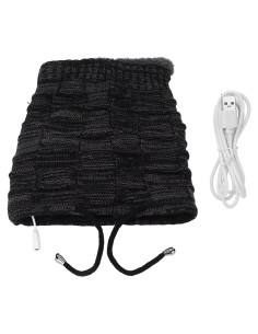 Conjunto Bufanda y Gorra Térmica USB Pilipane para Hombres y Mujeres