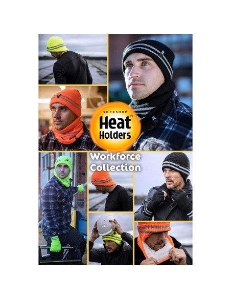Gorro Térmico Reversible Heat Holders Hi-Vis Hombre 4.7 tog