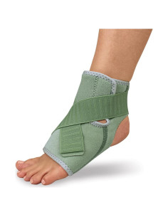 Férula para Tobillo CleanPrene - Soporte Biobasado Ajustable Verde