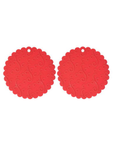 Abridor de tarros de silicona Norpro Grip rojo antideslizante