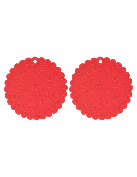 Abridor de tarros de silicona Norpro Grip rojo antideslizante