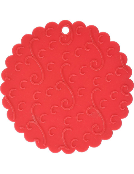 Abridor de tarros de silicona Norpro Grip rojo antideslizante