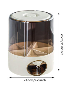 Cubo de Arroz Rotativo Liubalsenml 6 Compartimentos 23.5x28cm 2