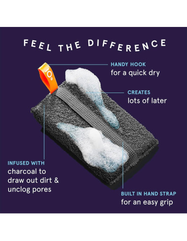 Exfoliante Corporal Cleanlogic con Carbón Activado - 3 Unidades