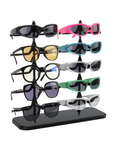 Soporte para Gafas DesignSter - Organizador Multifuncional Negro