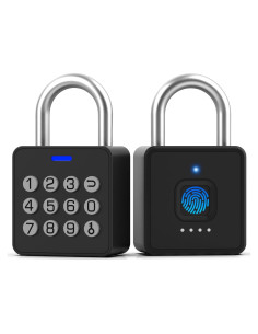 Candado Inteligente Biométrico Anweller P7 con Huella y Código