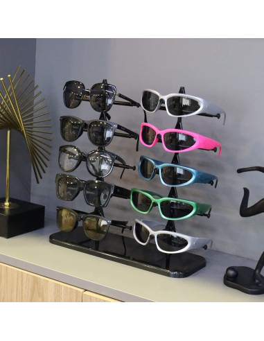 Soporte para Gafas DesignSter - Organizador Multifuncional Negro