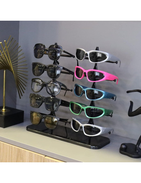 Soporte para Gafas DesignSter - Organizador Multifuncional Negro