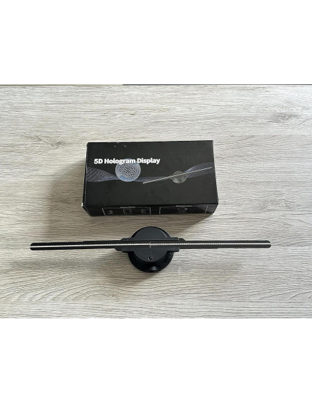 Ventilador Holográfico 3D GIWOX 42cm WiFi 640P Alta Resolución