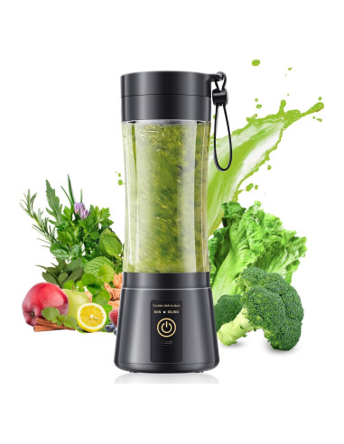 Licuadora Portátil YFIXQNSU 380ml Sin Cable para Batidos