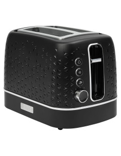 Tostadora Haden Starbeck 2 Rebanadas Acero Inoxidable Negro