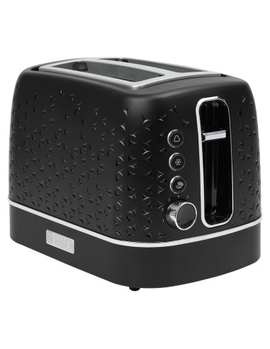 Tostadora Haden Starbeck 2 Rebanadas Acero Inoxidable Negro
