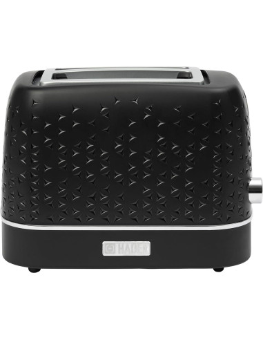 Tostadora Haden Starbeck 2 Rebanadas Acero Inoxidable Negro