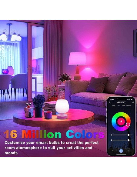 Bombilla LED Inteligente E12 Enshine A15 5W Regulable WiFi