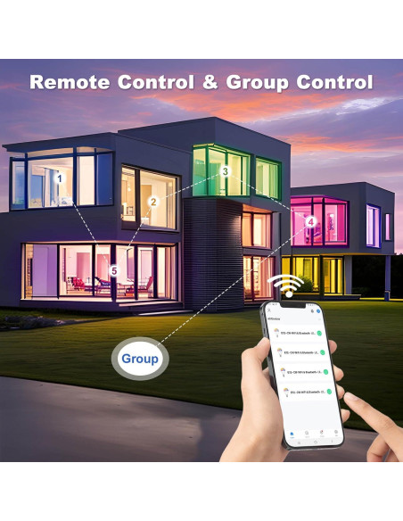 Bombilla LED Inteligente E12 Enshine A15 5W Regulable WiFi