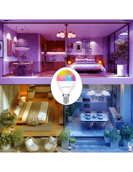 Bombilla LED Inteligente E12 Enshine A15 5W Regulable WiFi