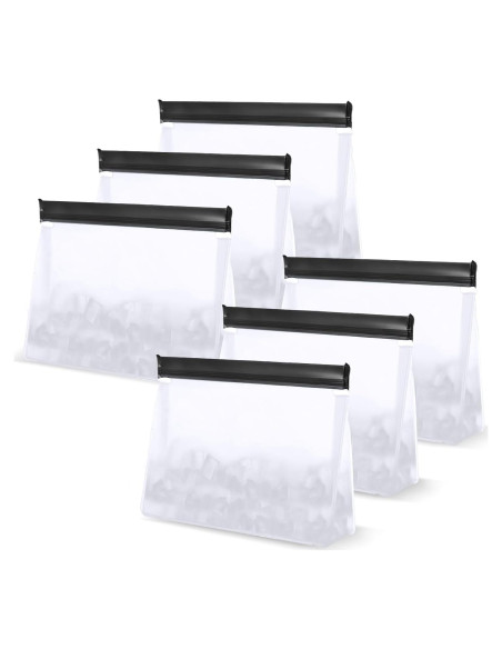 Conjunto de 6 Bolsas de Hielo Reutilizables YEXEXINM 25.4x18.5cm