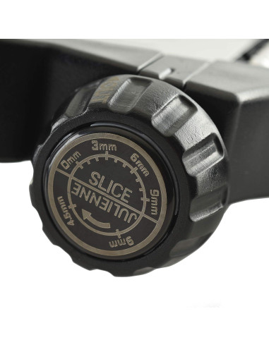 Mandolina Deluxe Norpro 30.5 cm Acero Inoxidable Negra