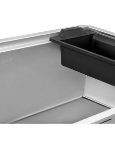 Colador de Fregadero Ruvati RVA1367BLK 43.8x19.1 cm Negro 2