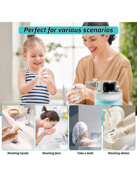 Dispensador de Jabón Automático Octonyluck 320ml Sin Contacto Dispensador de Jabón Automático Octonyluck 320ml Sin Contacto